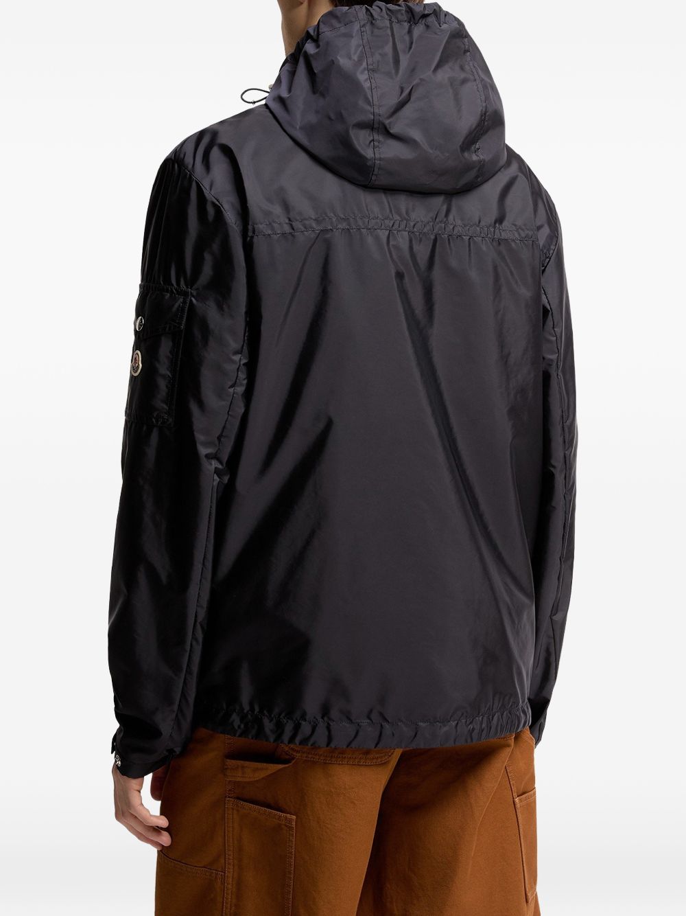 Giacca con cappuccio mornay in blu Moncler - uomo 