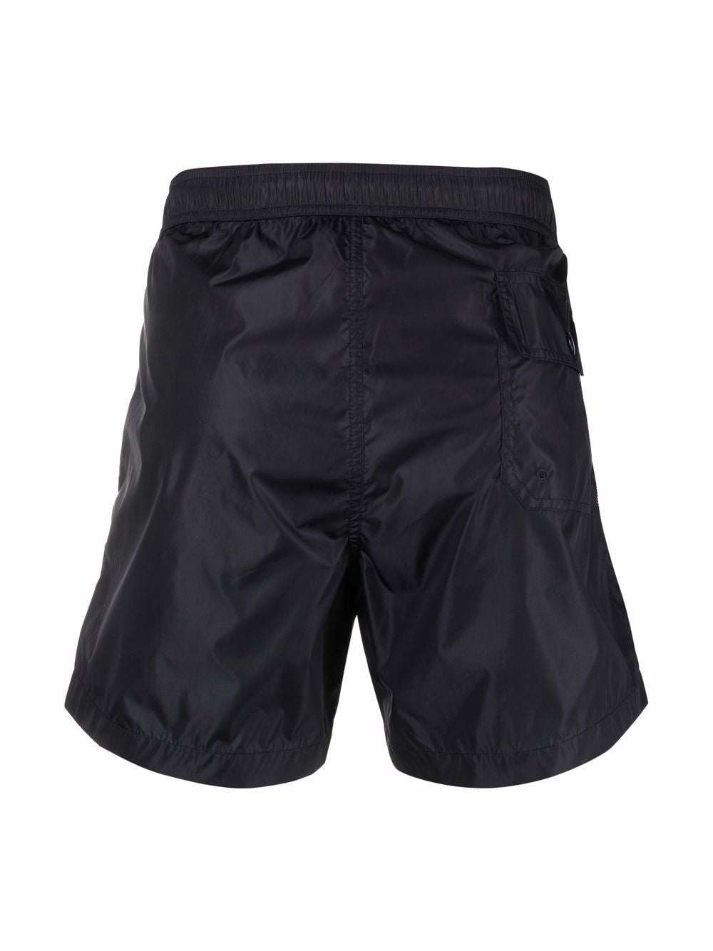 Costume da bagno con applicazione in blu Moncler - uomo 