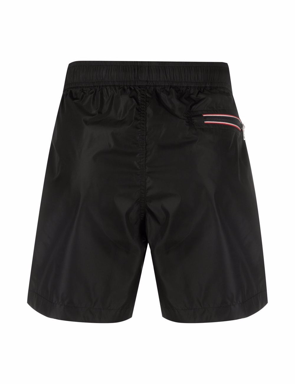 Costume da bagno con applicazione in nero Moncler - uomo 