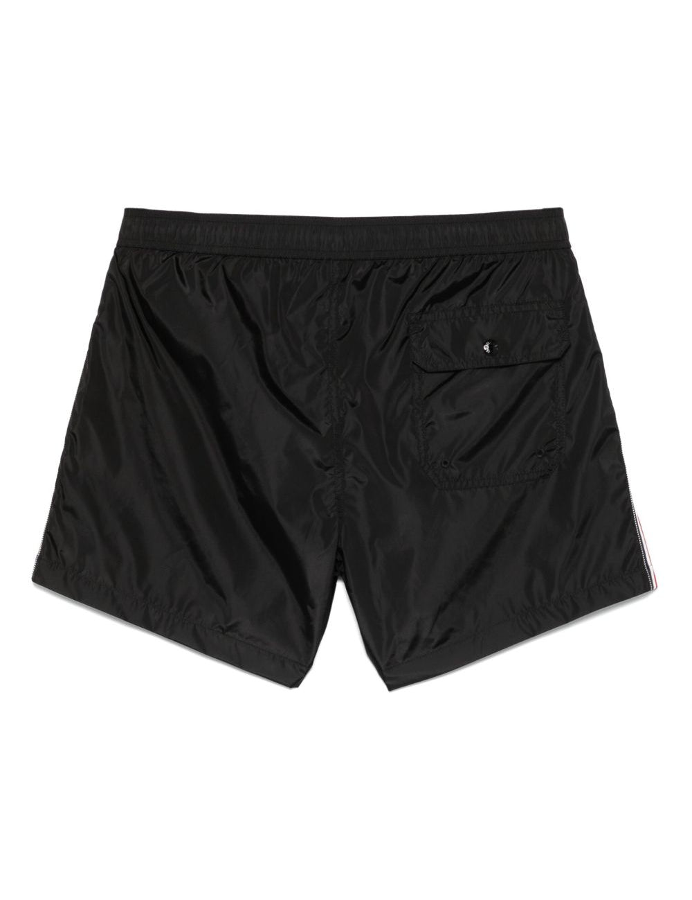 Costume da bagno a righe in nero Moncler - uomo 