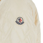 Giacca-camicia con design trapuntato in crema Moncler - donna 