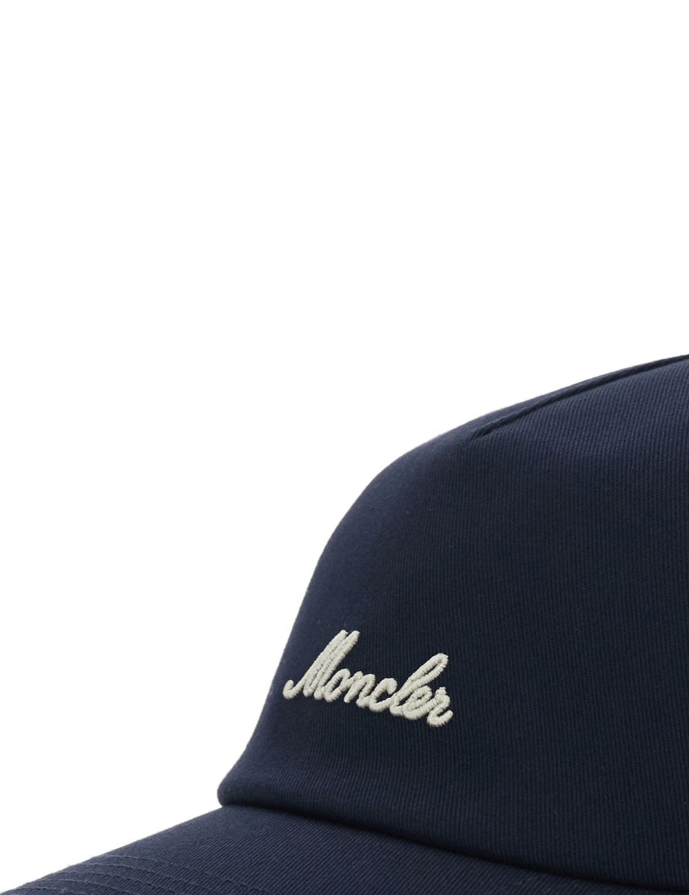 Cappello da baseball con logo in blu Moncler - unisex 