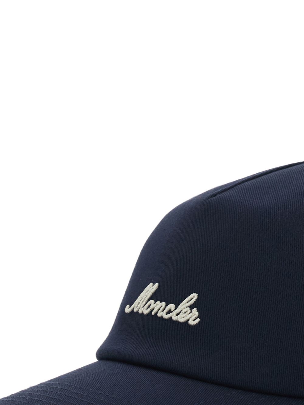 Cappello da baseball con logo in blu Moncler - unisex 