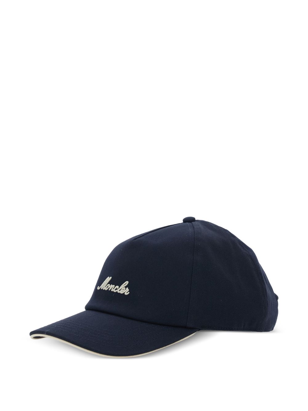 Cappello da baseball con logo in blu Moncler - unisex 