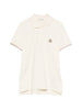 Moncler Ivory Short-Sleeved Polo - Women