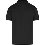 Polo con logo in nero Moncler - uomo 