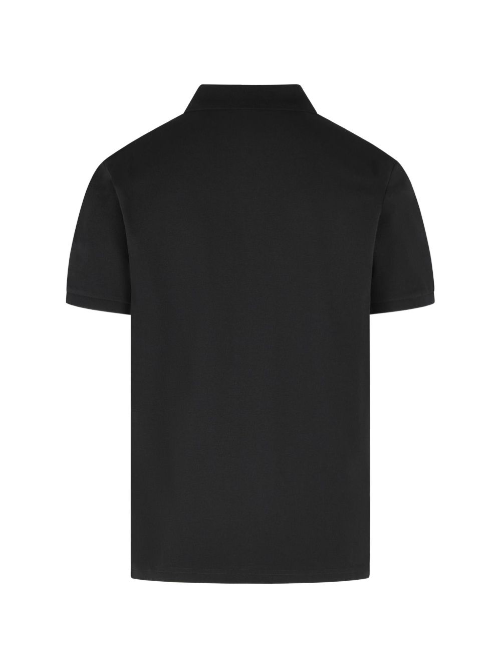 Polo con logo in nero Moncler - uomo 