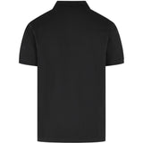 Polo con logo in nero Moncler - uomo 