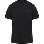 T-shirt a maniche corte con logo in nero Moncler - uomo 