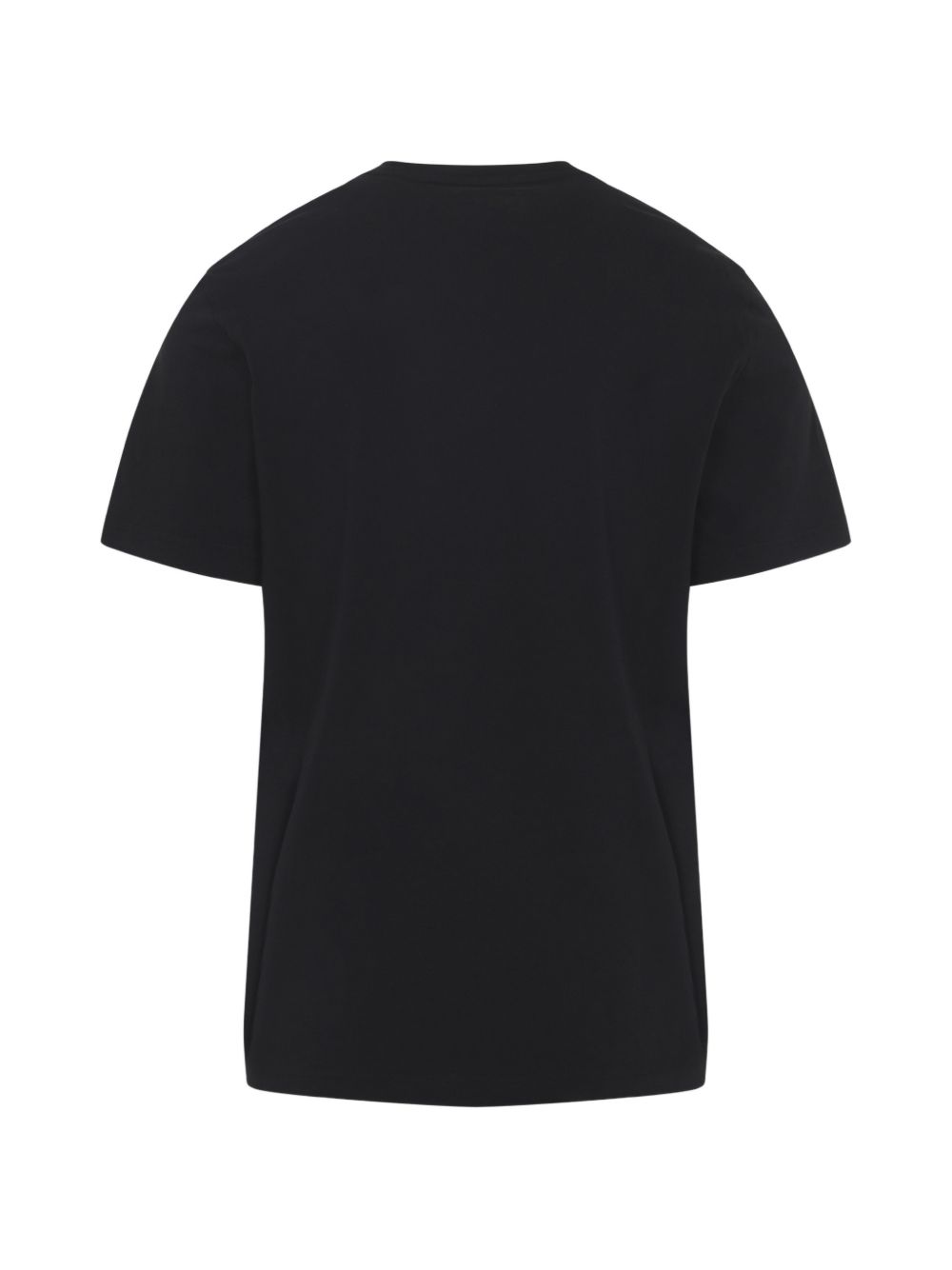 T-shirt a maniche corte con logo in nero Moncler - uomo 