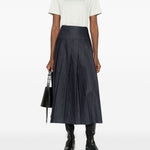 T-shirt con logo in bianco Moncler - donna 
