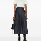 T-shirt con logo in bianco Moncler - donna 