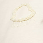 T-shirt con logo in bianco Moncler - donna 