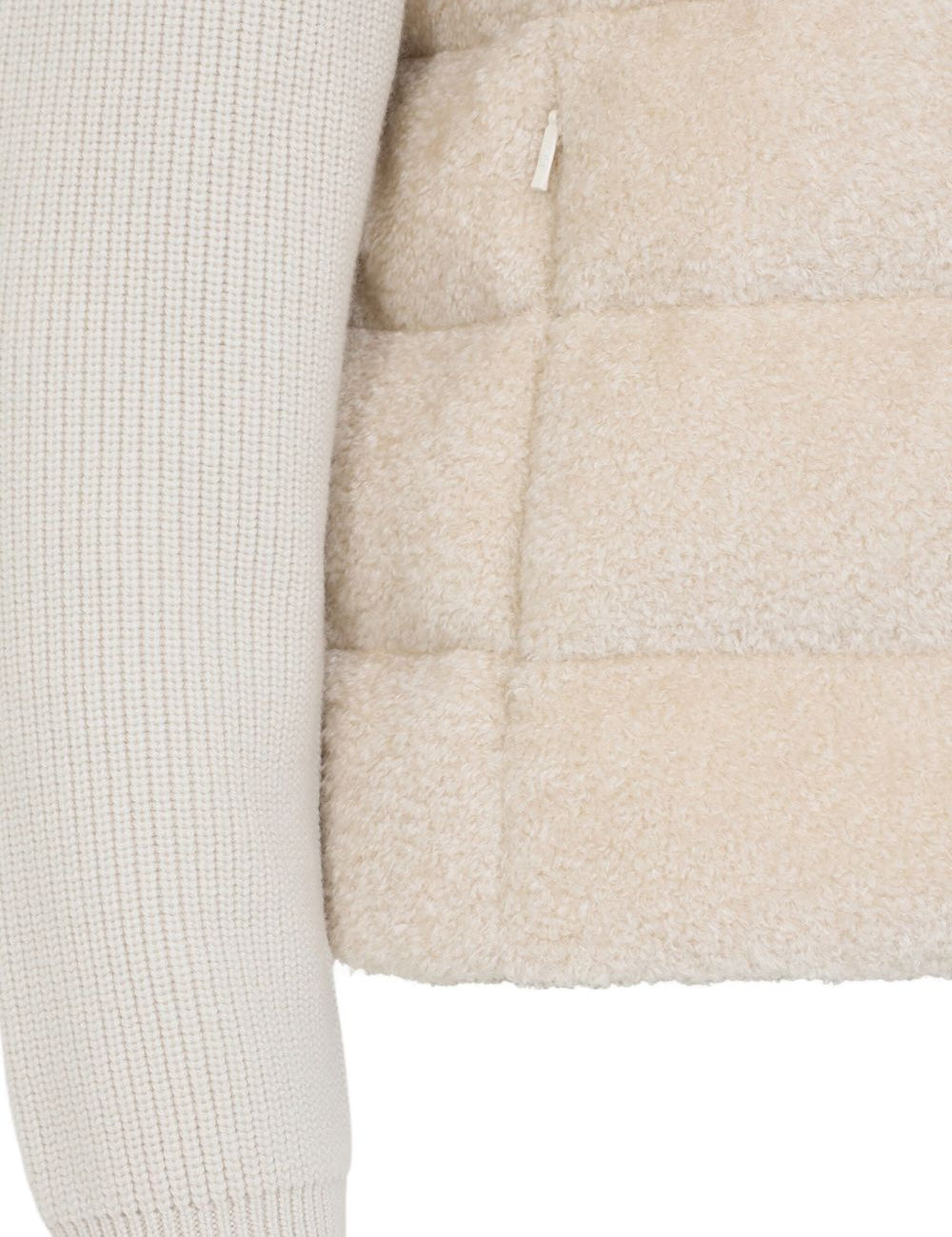 Cardigan imbottito in beige Moncler - donna 