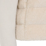 Cardigan imbottito in beige Moncler - donna 