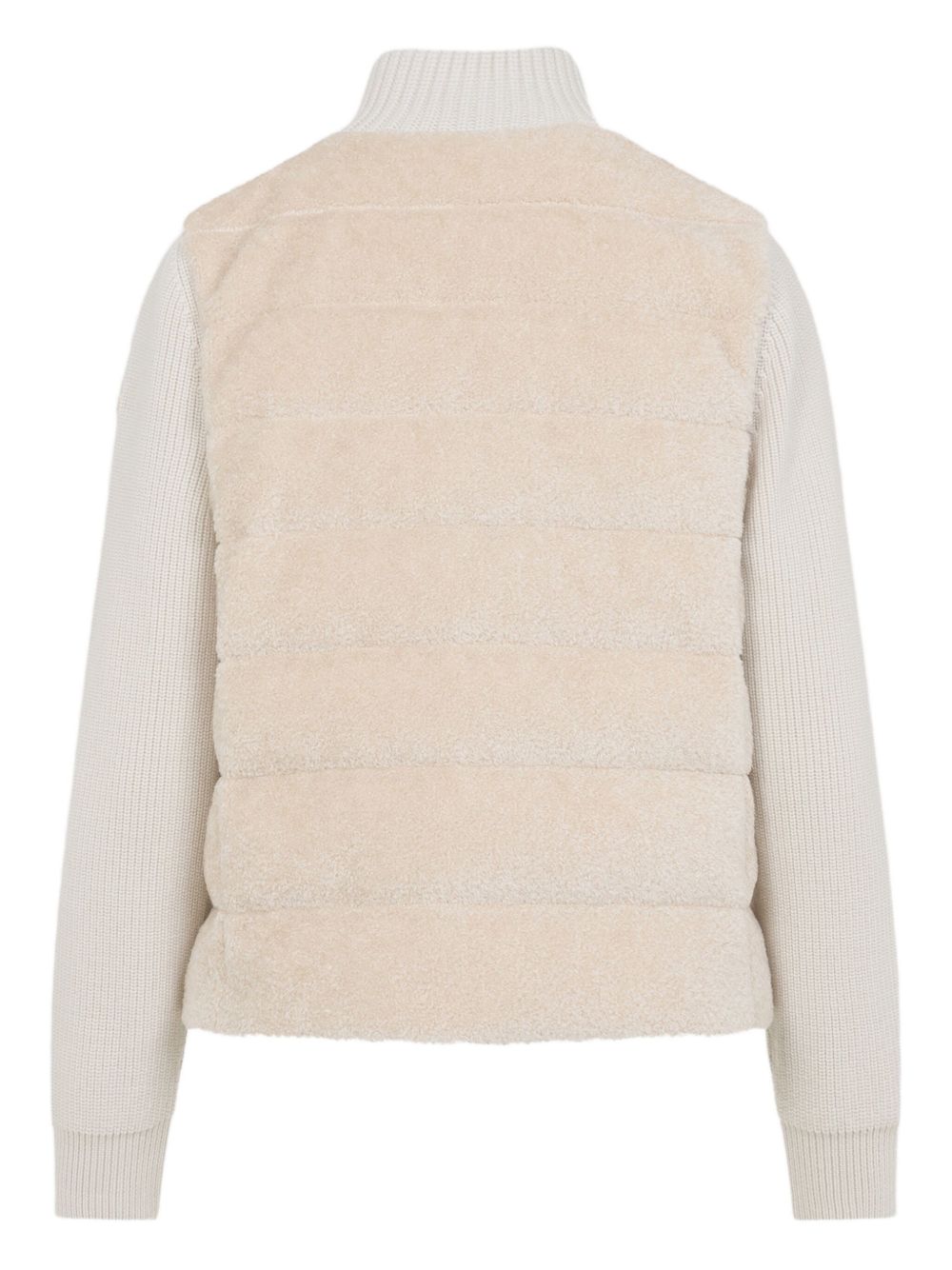 Cardigan imbottito in beige Moncler - donna 