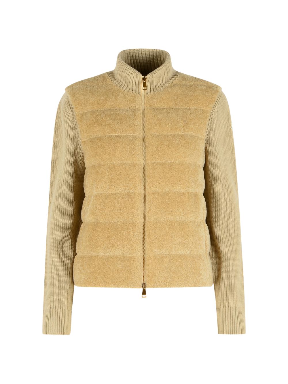 Cardigan imbottito in beige Moncler - donna 