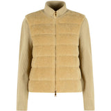 Cardigan imbottito in beige Moncler - donna 