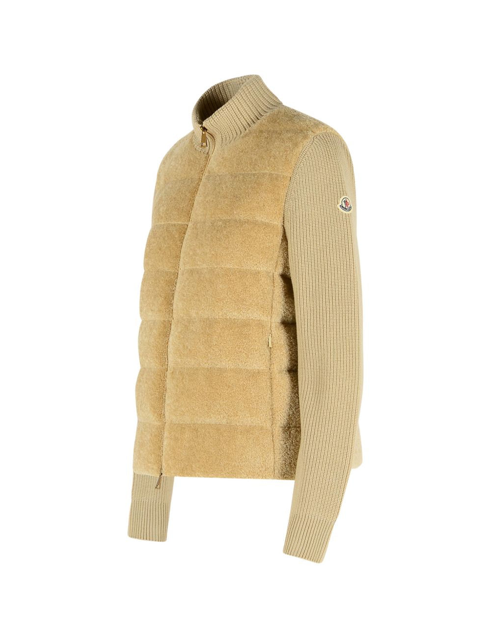 Cardigan imbottito in beige Moncler - donna 