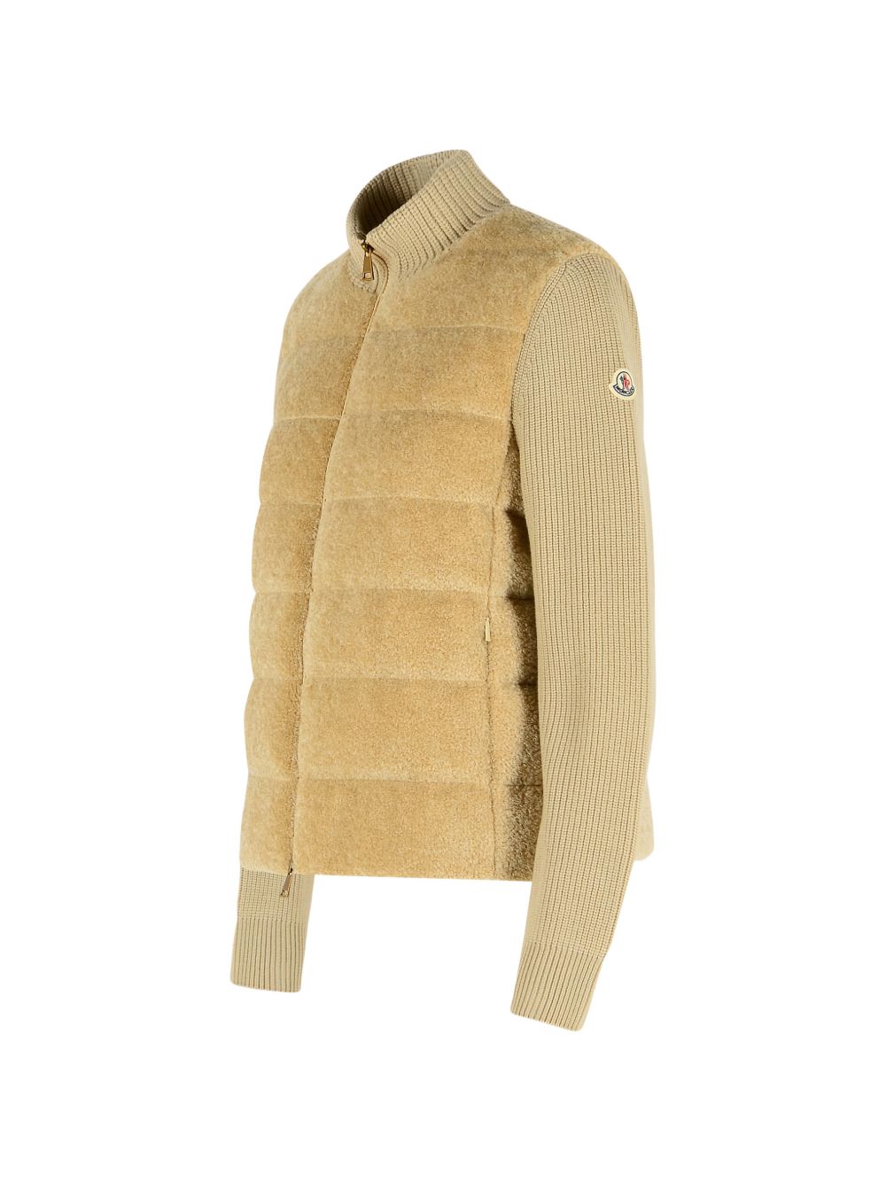 Cardigan imbottito in beige Moncler - donna 
