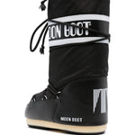 Stivali da neve icon in nero e bianco Moon Boot - unisex 