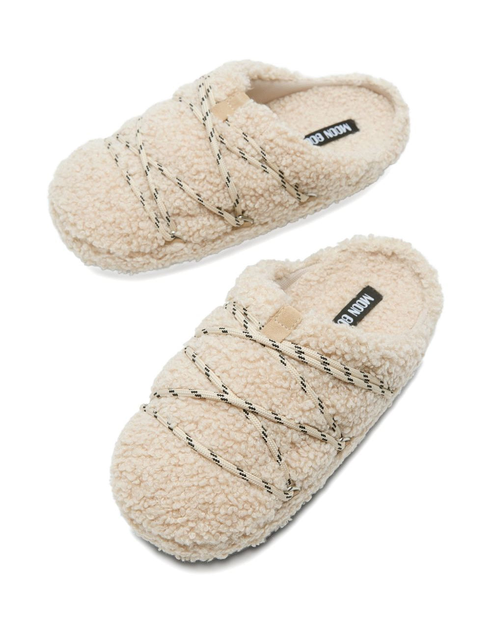 Mules teddy in avorio Moon boot - donna 