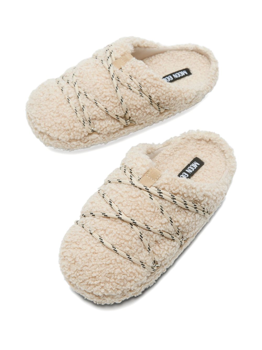 Mules teddy in avorio Moon boot - donna 