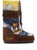 Lace-up snow boots with multicolor graphic print Moon Boot x Guest in Residence - women