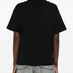 T-shirt con stampa grafica in nero Moschino - donna 
