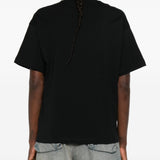T-shirt con stampa grafica in nero Moschino - donna 