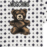 T-shirt Teddy Bear in bianco Moschino - donna 