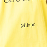 T-shirt Couture in giallo Moschino - donna 