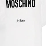 T-shirt con logo in bianco Moschino - donna 