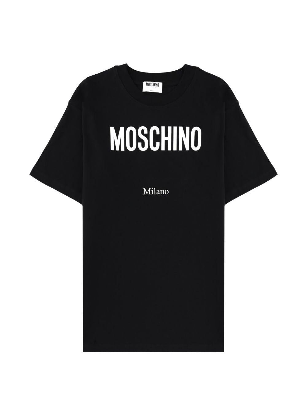 T-shirt con logo in nero Moschino - donna 