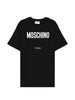 T-shirt con logo in nero Moschino - donna