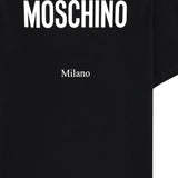 T-shirt con logo in nero Moschino - donna 