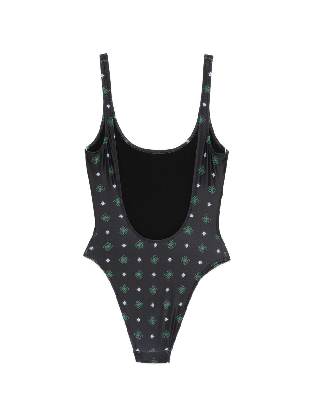 Costume da bagno con stampa in nero Moschino - donna 