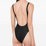 Costume intero con stampa in nero Moschino - donna 