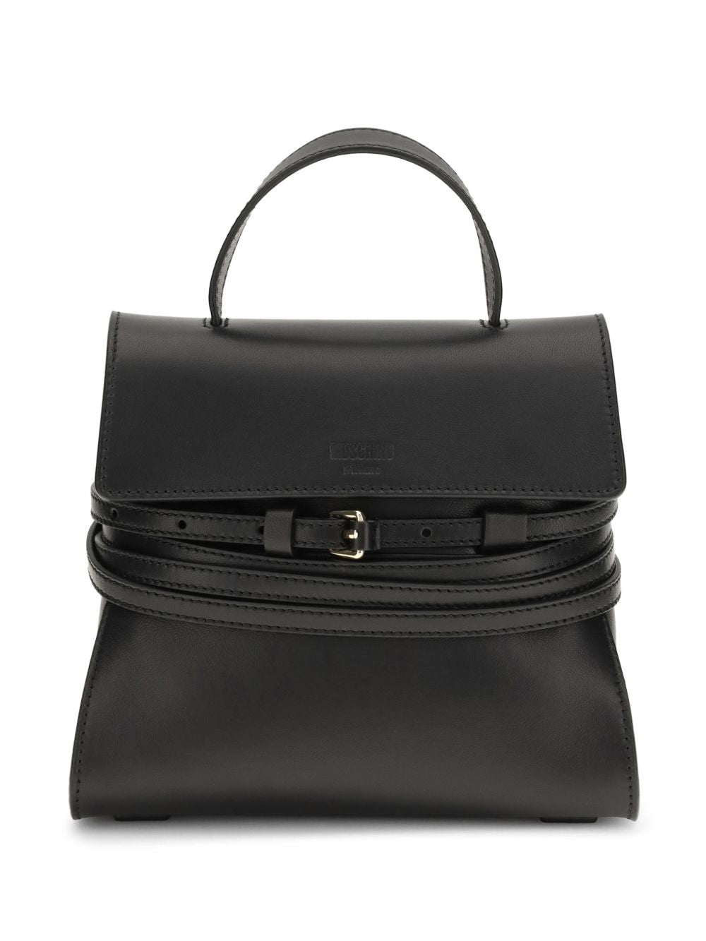 Borsa a mano tie me mini in nero Moschino - donna 