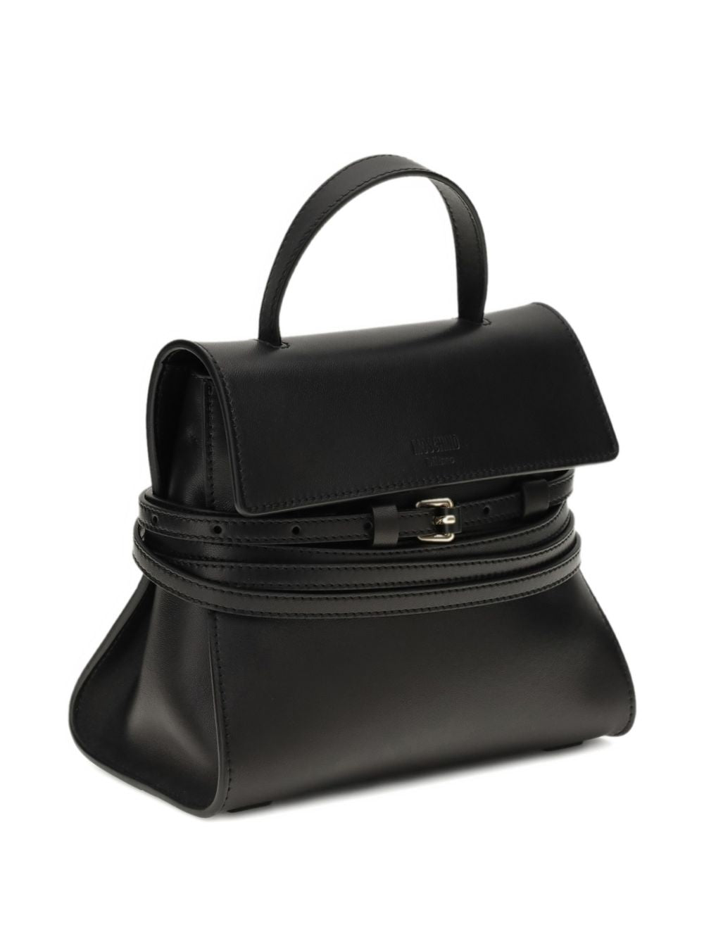 Borsa a mano tie me mini in nero Moschino - donna 