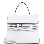 Borsa a mano tie me mini in bianco Moschino - donna 