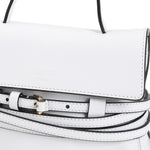 Borsa a mano tie me mini in bianco Moschino - donna 