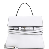 Borsa a mano tie me mini in bianco Moschino - donna 