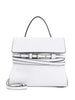 Borsa a mano tie me mini in bianco Moschino - donna