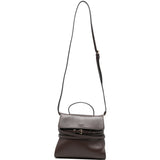 Borsa a mano tie-me mini in marrone Moschino - donna 