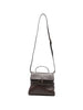 Borsa a mano tie-me mini in marrone Moschino - donna