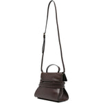 Borsa a mano tie-me mini in marrone Moschino - donna 