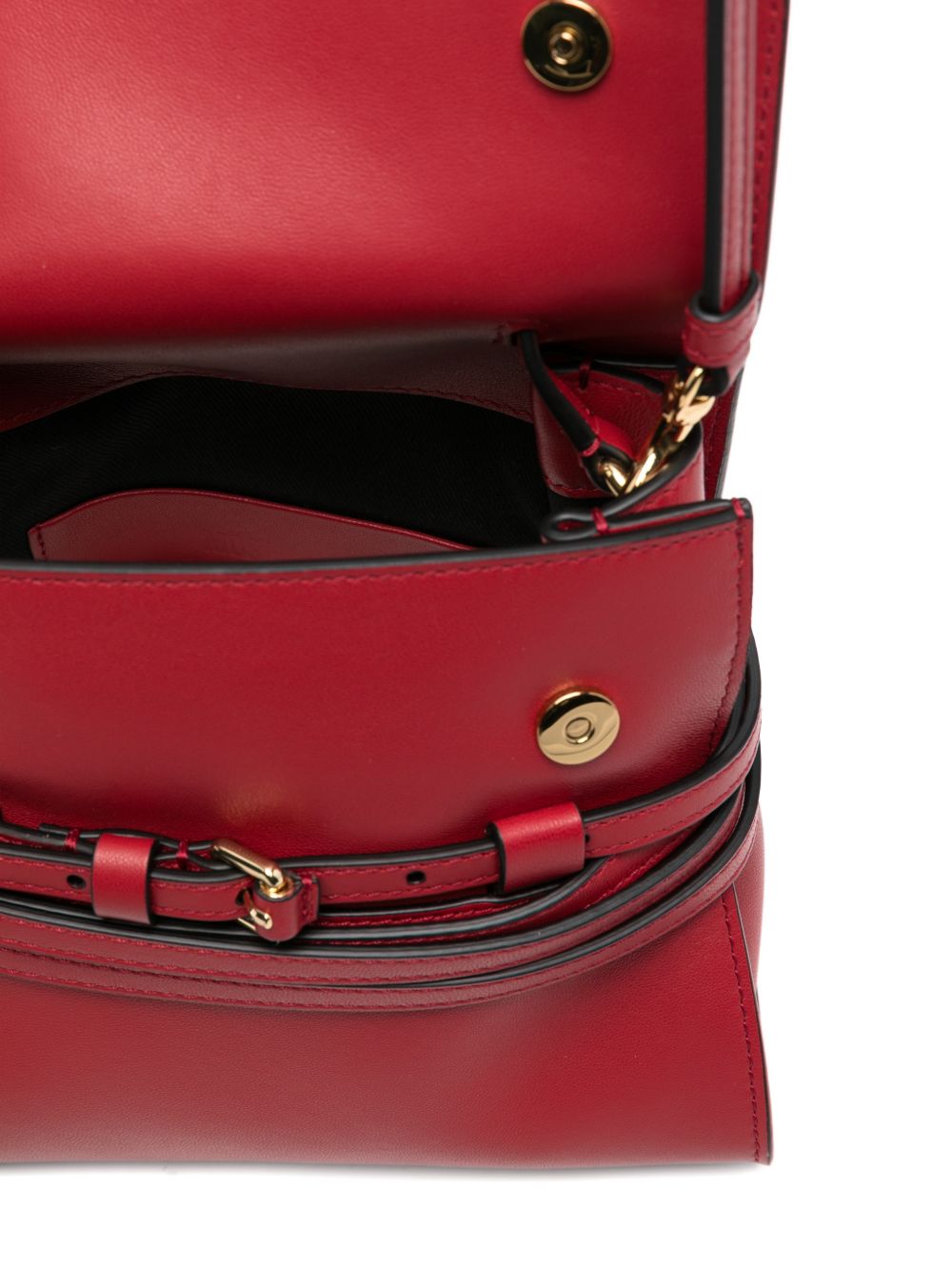 Borsa a mano tie-me mini in rosso Moschino - donna 