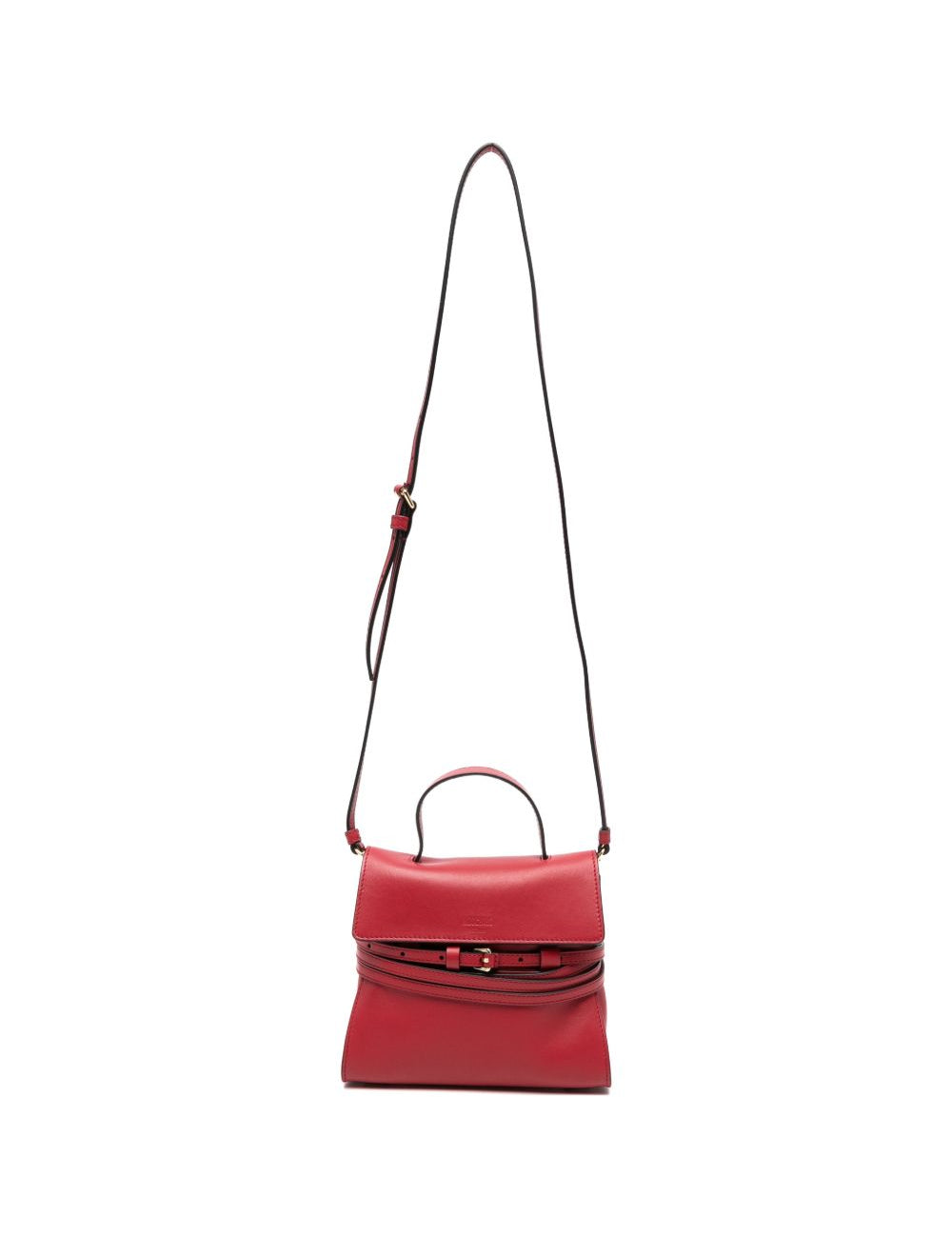 Borsa a mano tie-me mini in rosso Moschino - donna 