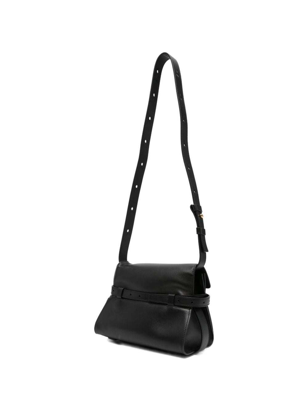 Borsa a spalla tie-me in nero Moschino - donna 
